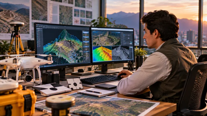 Fotogrametría con Drones: de la Captura al Procesamiento Profesional